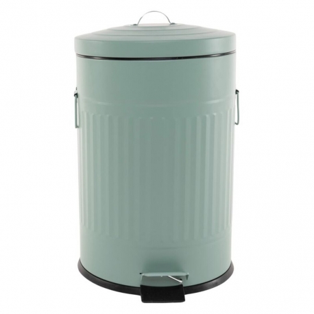 Cubo de basura retro 20 l verde