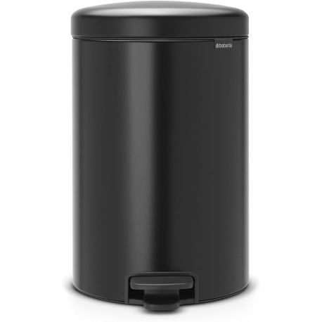 Cubo de basura brabantia 20 l negro newicon