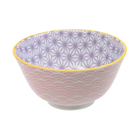 Bol arroz tokyo lila salmon 12 cm