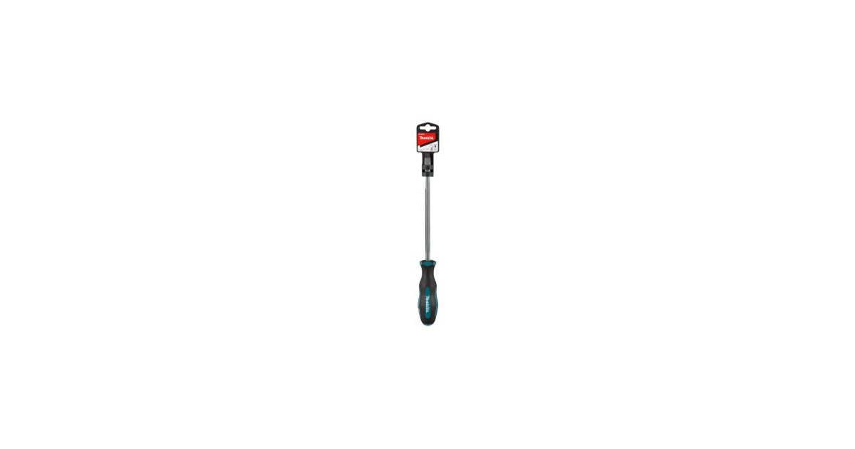 Destornillador MAKITA plano pasante SL8.0 longitud 200 mm E-04955
