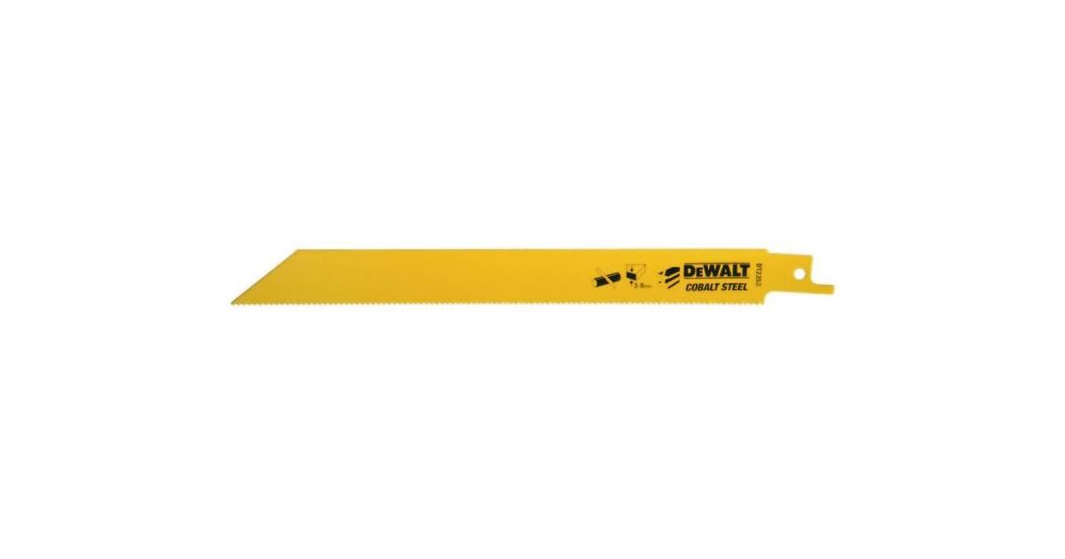 DeWALT Hoja de sierra 203 mm para metales, chapas, tubos y perfiles hasta 6 mm (100 uds) DT2323