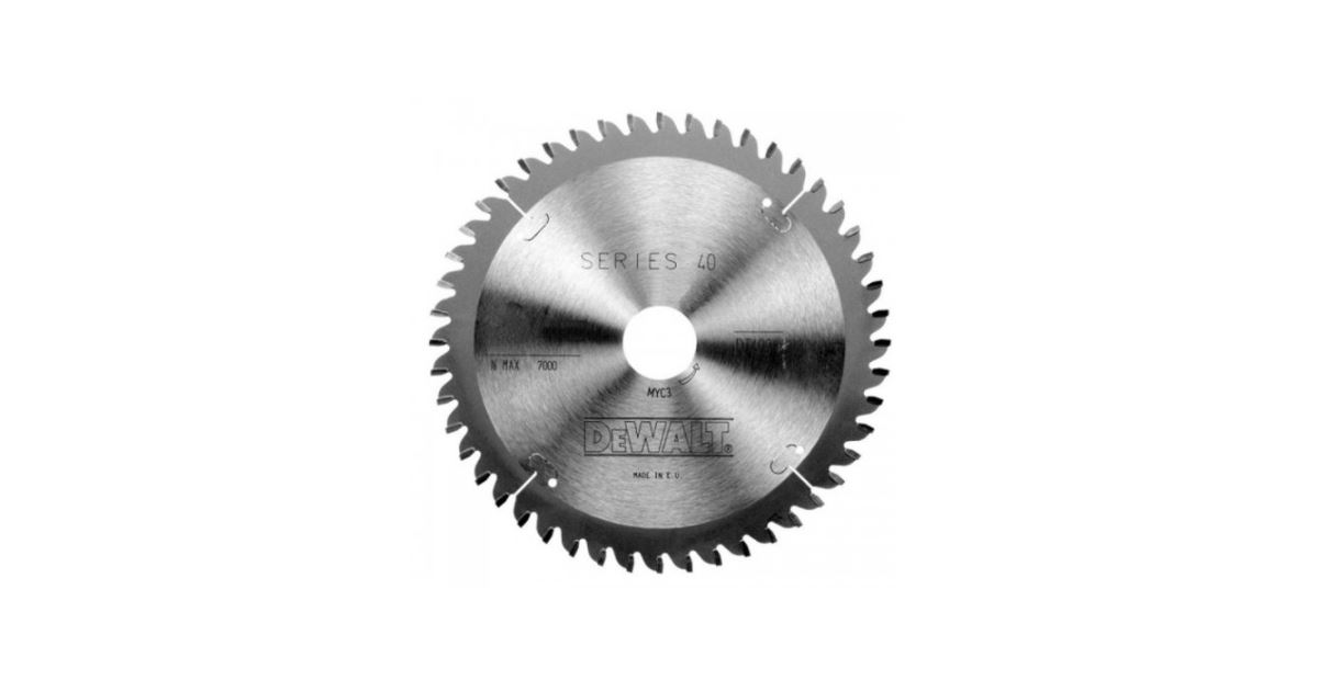 DeWALT Hoja de sierra / chapa, laminado, aluminio / TCG -5°, 160 x 20 mm, 48 dientes DT4084