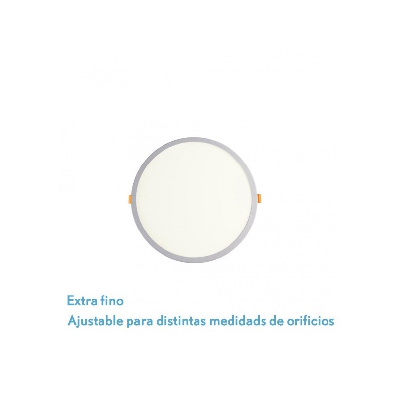 Downlight 8w 4000k Blanco Lejania 1x12x12 Cm 760lm Empotrar Corte Ajustable 5-10,5d
