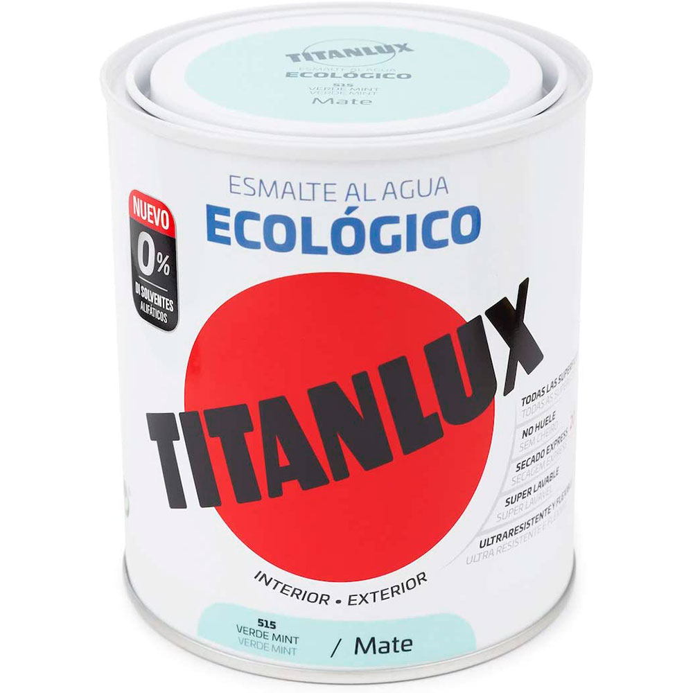 Titanlux Esm. Eco Mate Verde Mint 250ml.