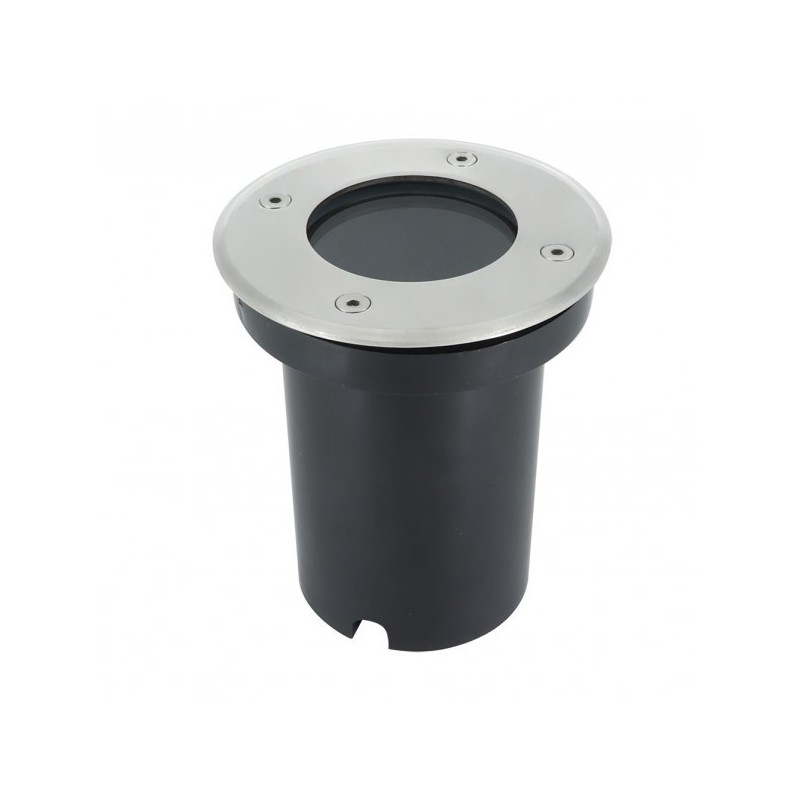 Empotrable Exterior Encastrar Red.1xgu10 Niquel 13x11x11 Cm Ip65 Corte 10,5 Cm