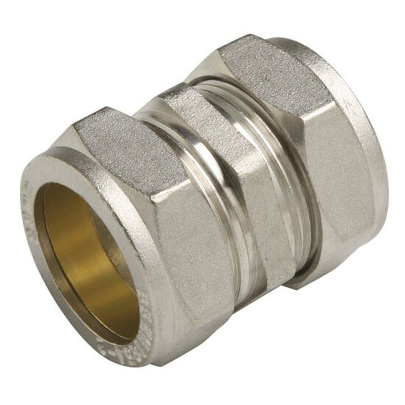 Enlace Doble Lat´┐ŻN Niquelado 18x18