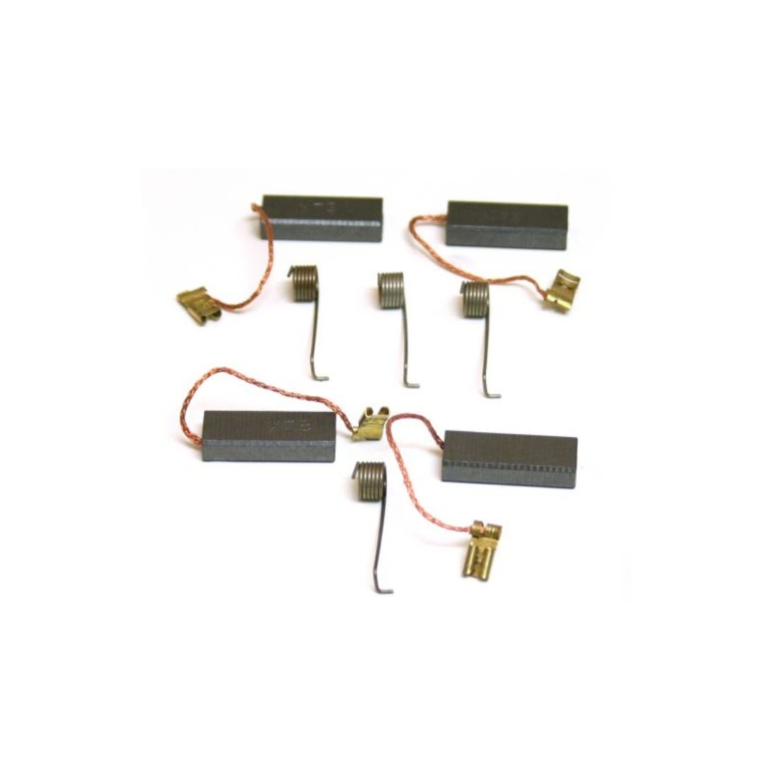 Escobillas TR 230V brazo triturador Sammic 4039029 4 piezas L 29mm An 11mm H 6mm con muelle