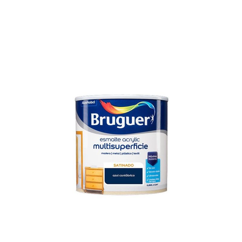 Esm Acrylic Mult. Brug Sat Azul Cant 250 366Q428 Bruguer