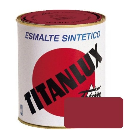 Esmalte sintetico titan brillo 0555 750 ml rojo ingles