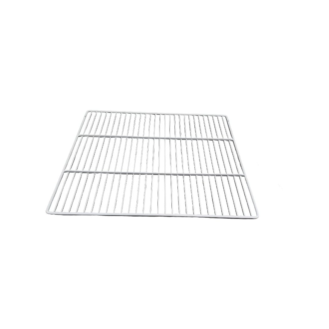 Estante rejilla 660x500mm blanca DR600 con pestaña de sujeción WR60.03