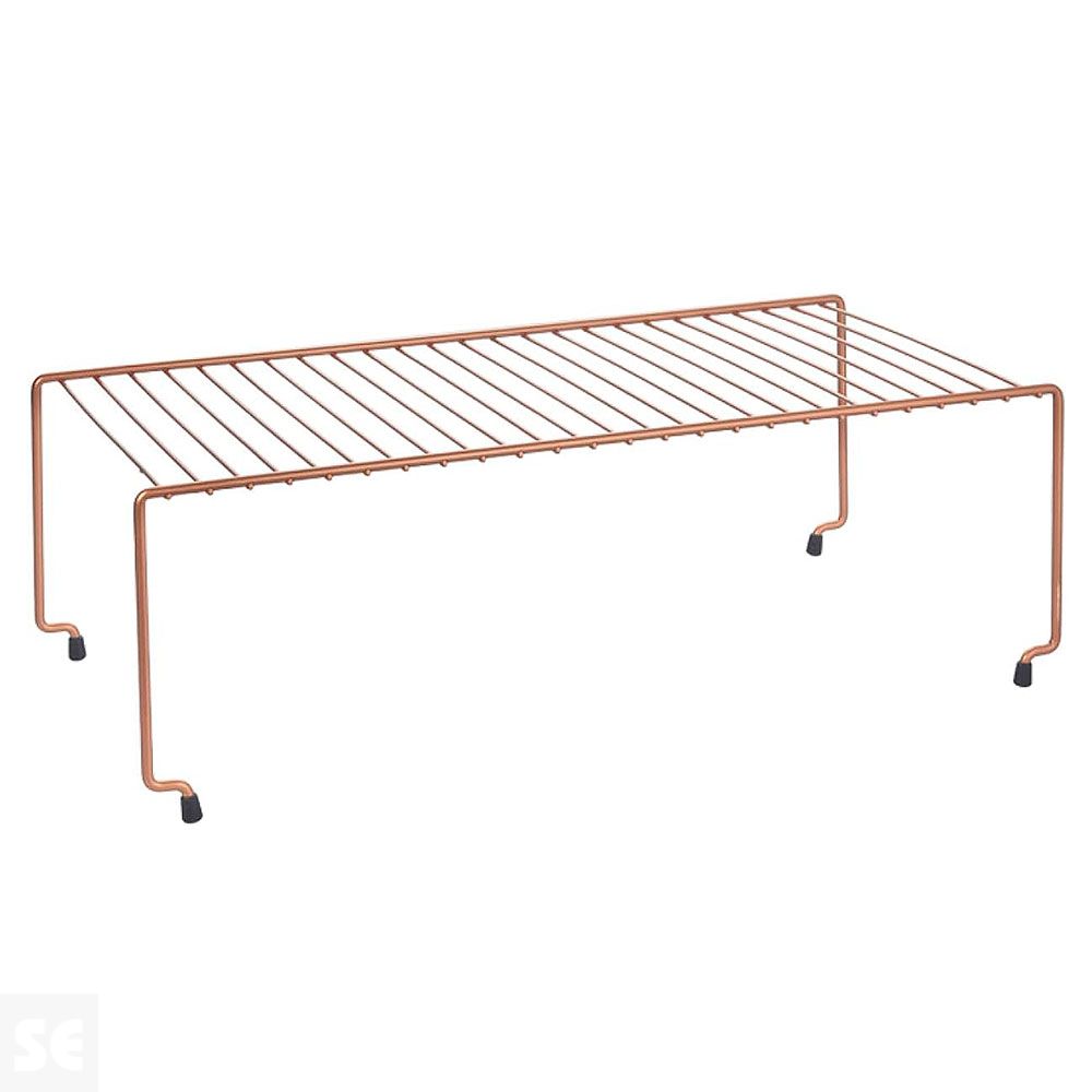 Estante Largo Apilable Cobre