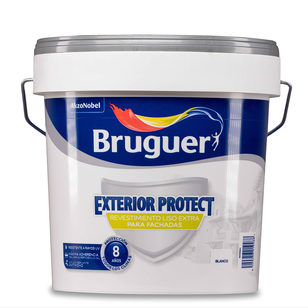Exterior Protect Revestimiento Liso Blanco 4l