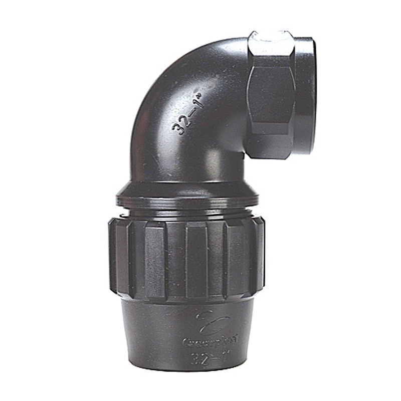 Fitting Pe. Codo Rosc.Hembra 90º 25-3/4" 896F6025 Crearplast