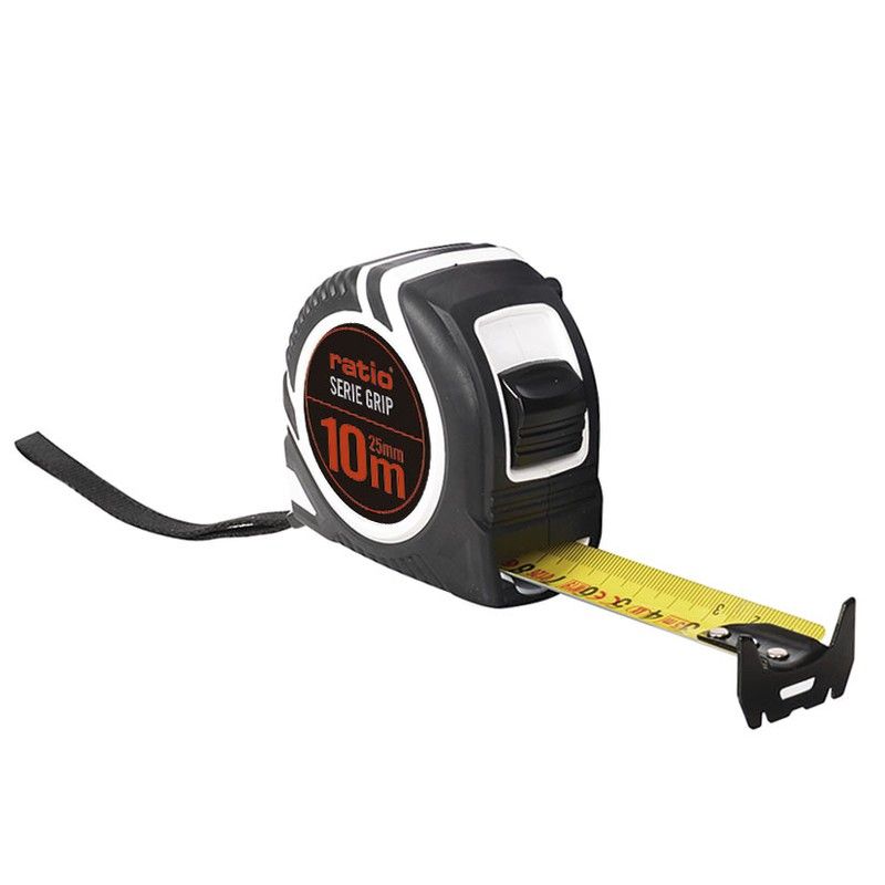 Flexometro Cinta 25/10 M. Grip Ratio 5025H10 Ratio