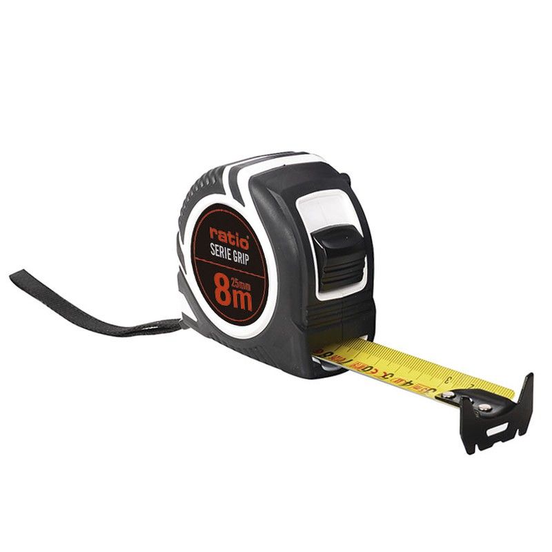 Flexometro Cinta 25/8 M. Grip Ratio 5025H8 Ratio