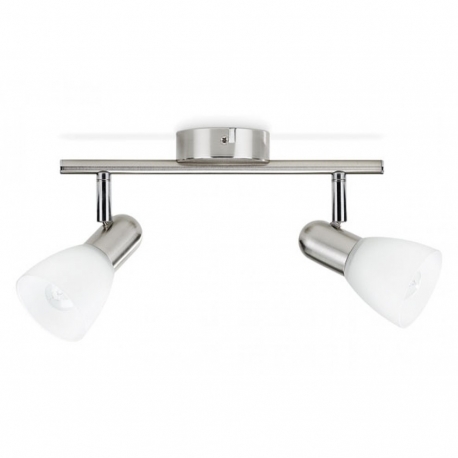 Foco niquel burlap e14 2x40w philips