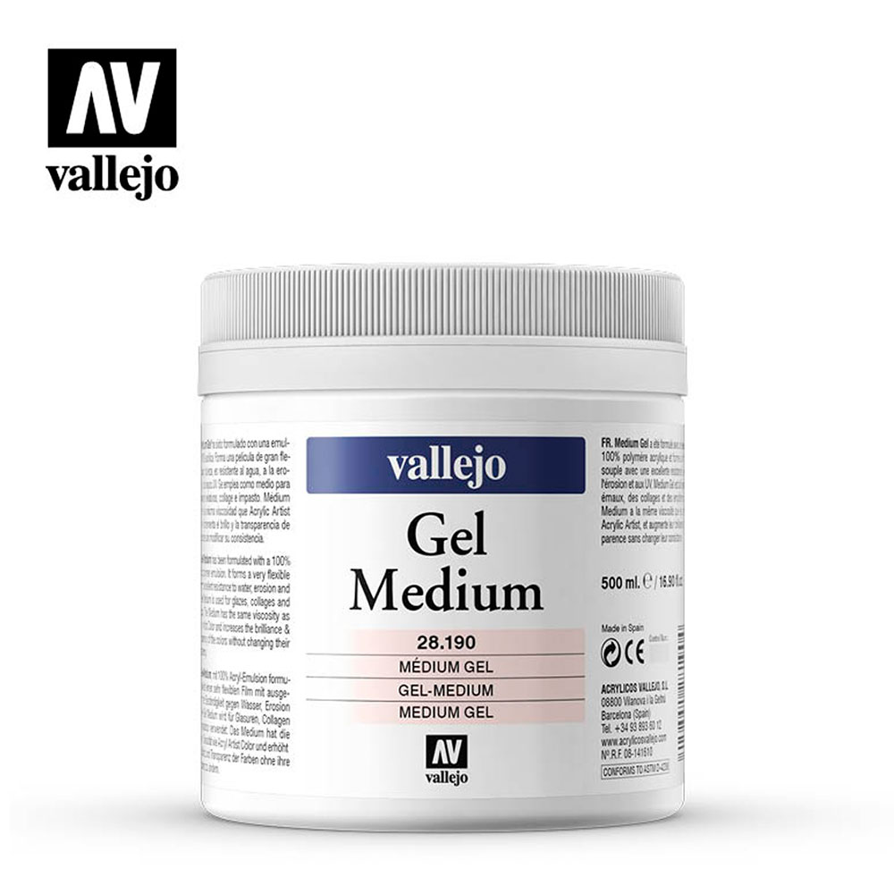Acrílico Gel Medium (P.Rel.) 190 500 ml