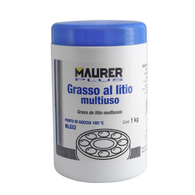 Grasa De Litio Tarrina 1 Kg. MAURER