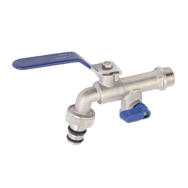 Grifo Curvo Es.Dob.Racor Man.1/2X3/4X3/4 838F5