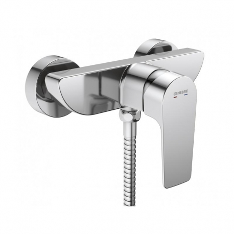 Grifo monomando ducha genebre koral cromado