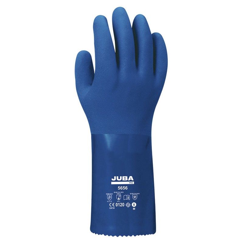 Guante Pvc C/Soporte Alg.5656 T/9 1276A9 Juba