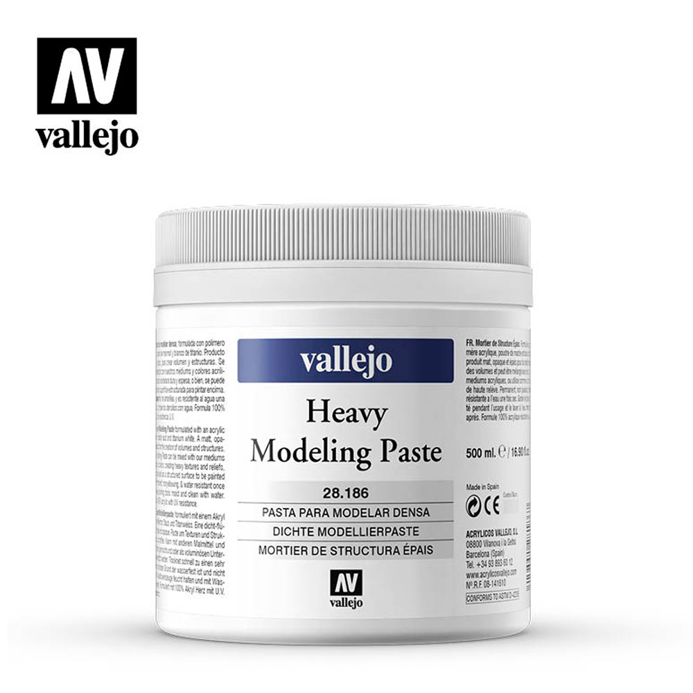 Pasta Modelar Densa 186-500 ml