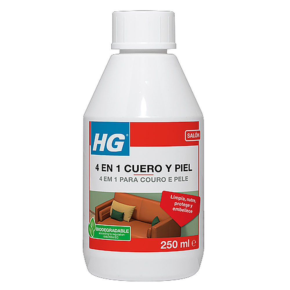 HG Limpiador 4 en 1 Cuero y Piel