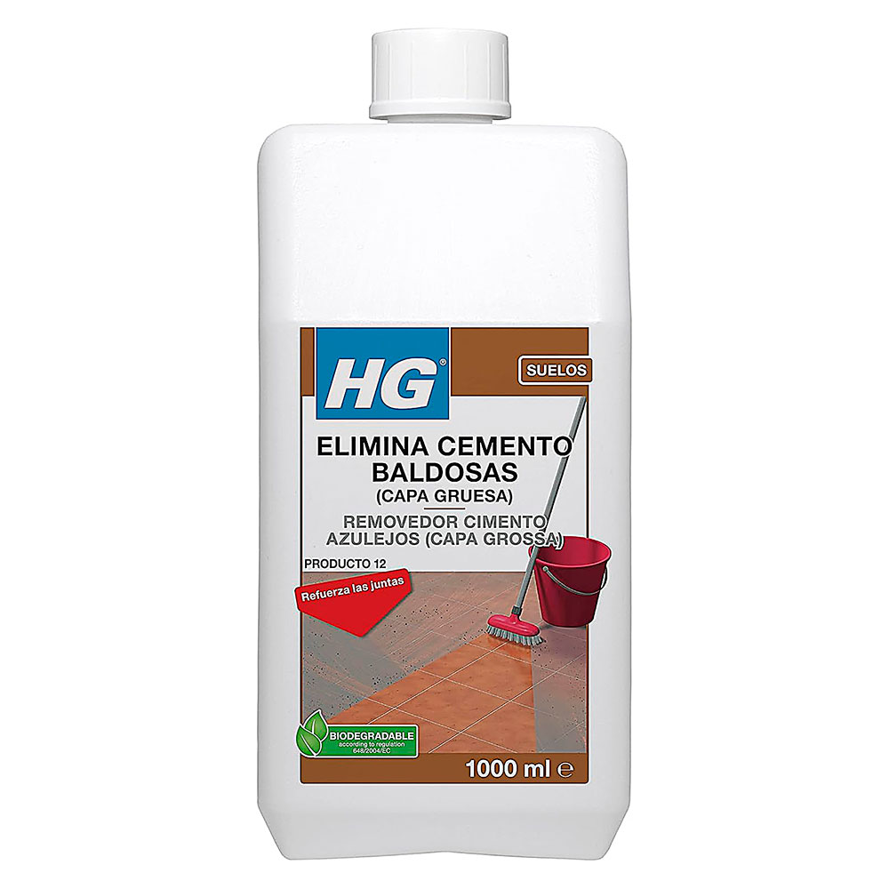 HG Elimina Cemento Baldosas Suelos Porosos (capa gruesa)