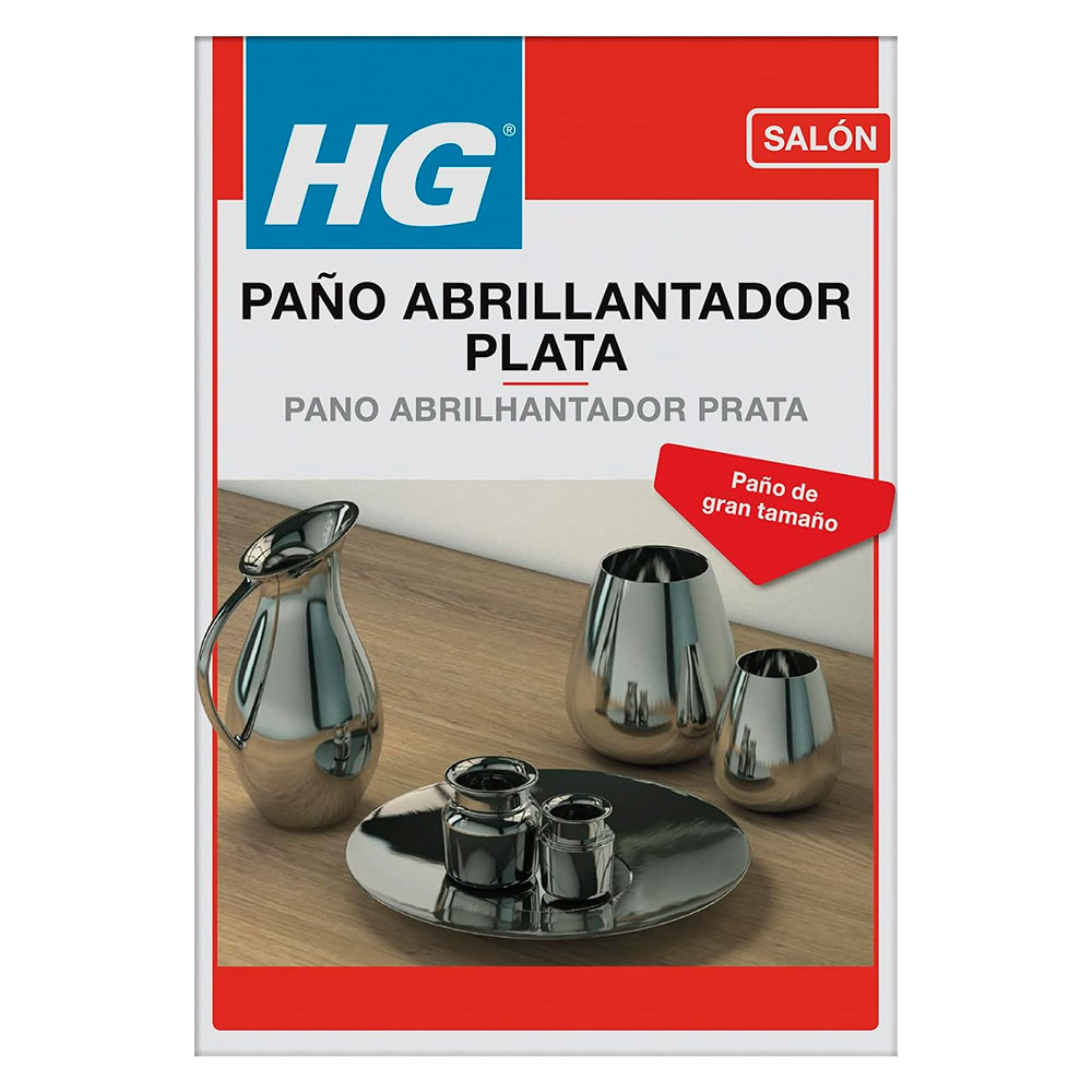 HG Paño abrillantador plata