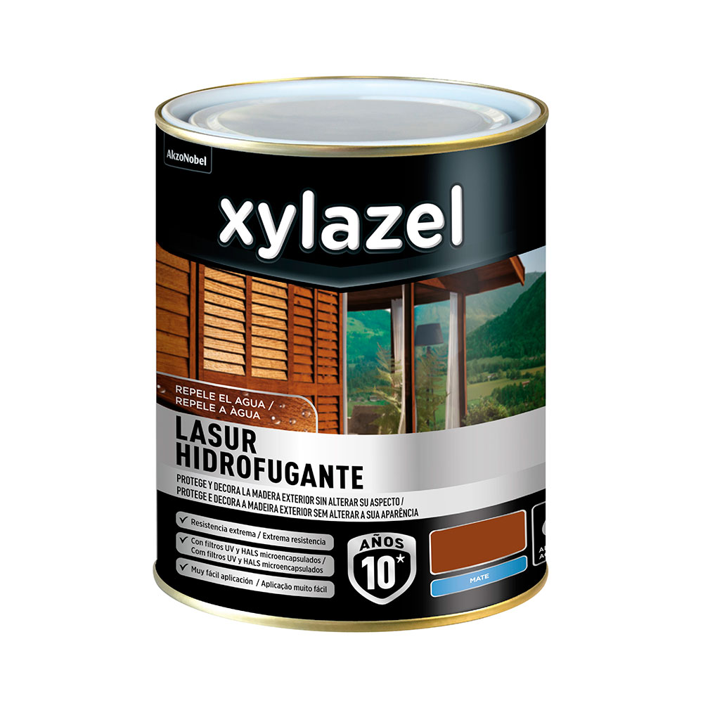 Xylazel Hidrofugante Mate Castaño 0,75l
