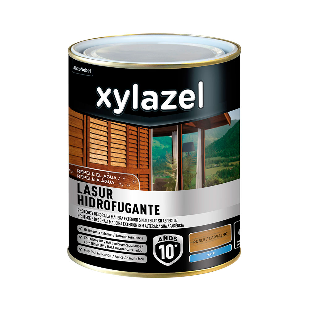 Xylazel Hidrofugante Mate Roble 0,75l