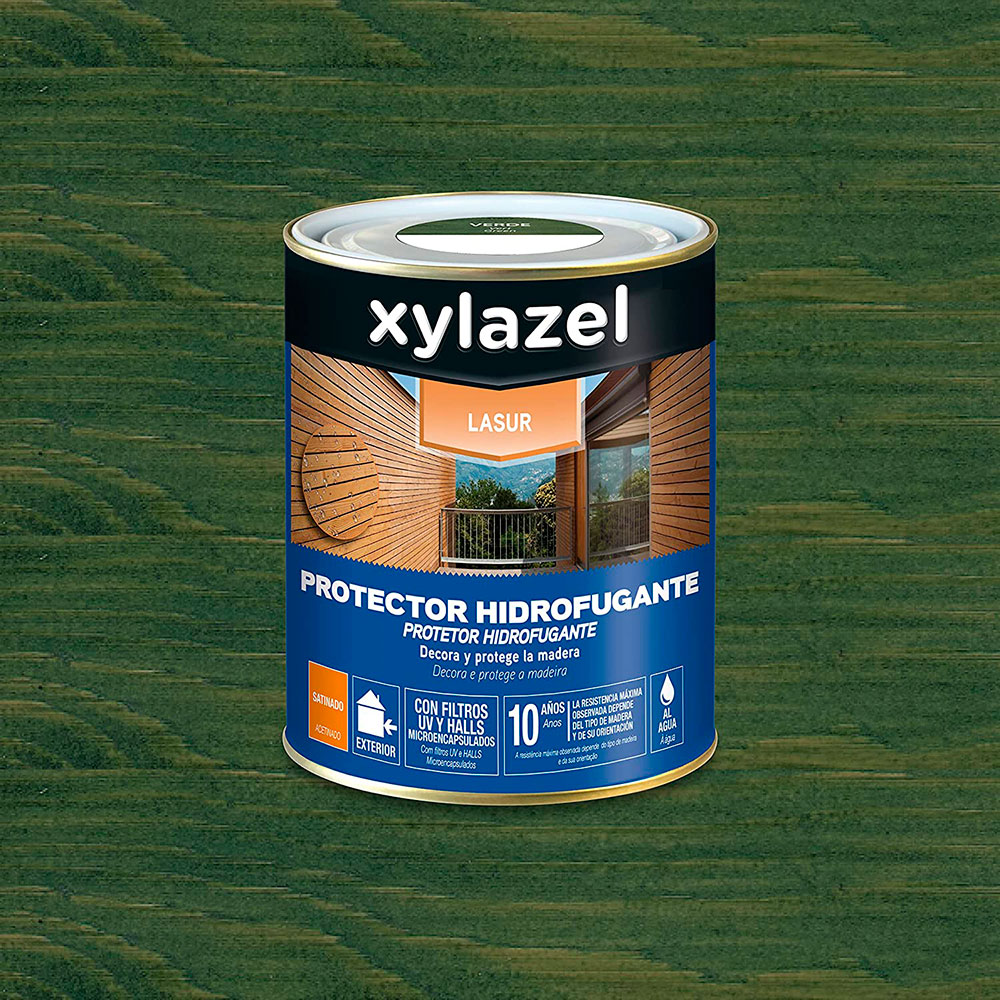 Xylazel Hidrofugante Satinado Verde 0,75l