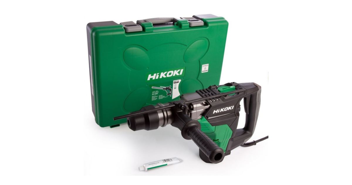 HIKOKI Martillo combinado SDS-Max (1100W/10.5J - estuche) DH40MCWSZ
