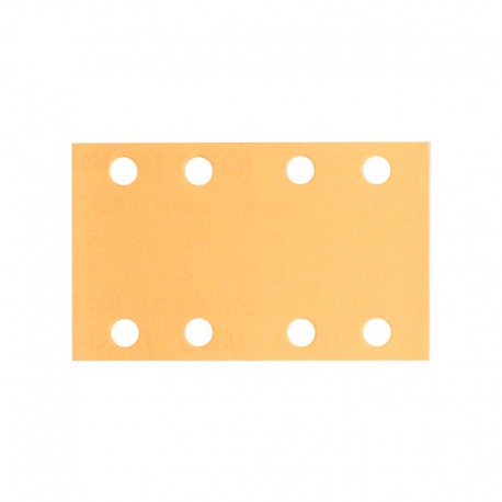 Hoja de lija bosch c470 gr120 80x133mm - 10 unidades