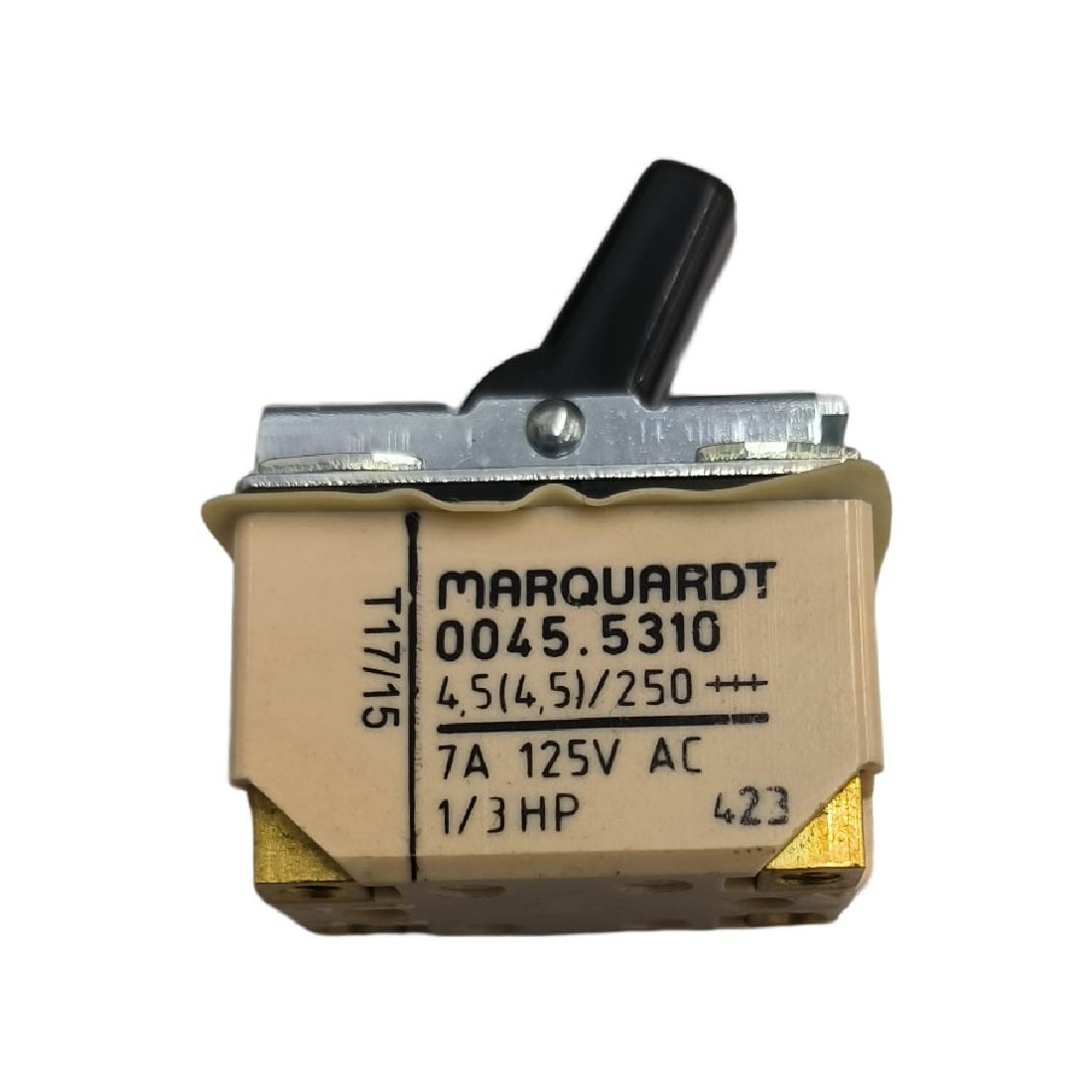 Interruptor de palanca ON-OFF Marquardt 0045.5310 IN-52 Matabo Stayer EW-6114-S