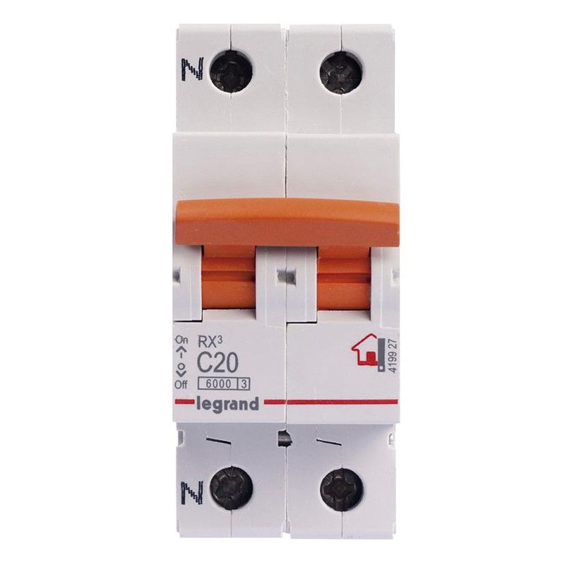 Magnetotérmico 1P+N 20A 680R3 Legrand