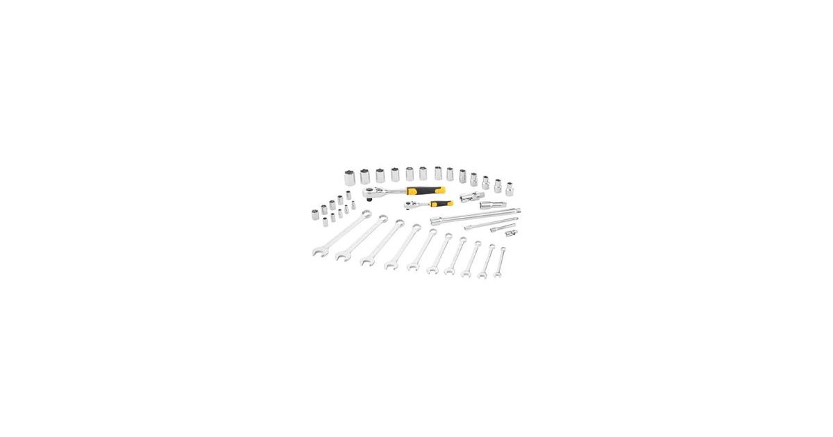 Juego de herramientas y llaves Stanley de 41 piezas de 1/4" y 1/2" STMT82832-1
