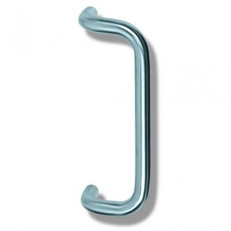 Juego tirador acodado 300x30mm inox304. DTSC300IS