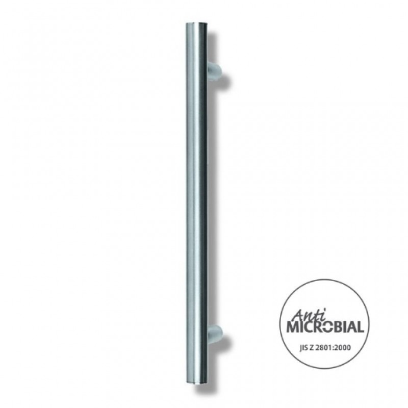 Juego tirador recto largo 450x30mm Inox 304, AntiMicrobial DTSRL450AM