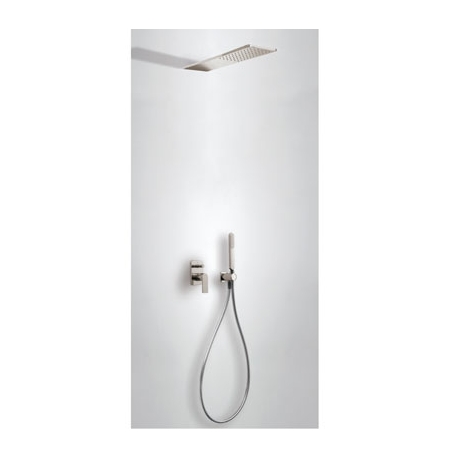 Monomando kit ducha tres exclusive loft empotrado acero 20018005ac