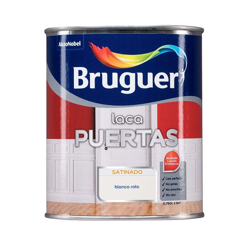 Laca Puertas Blanco Roto 750Ml 366Q612 Bruguer