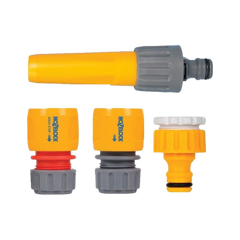 Kit Lanza 3-En-1 + Racores Ø19 Mm 7411N2372 Hozelock