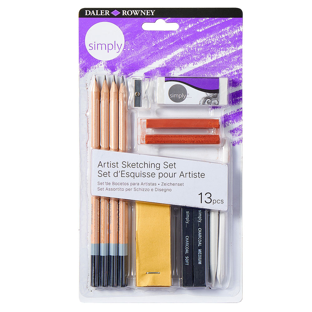 Simply Lápices Esbozos Art Set D644200000