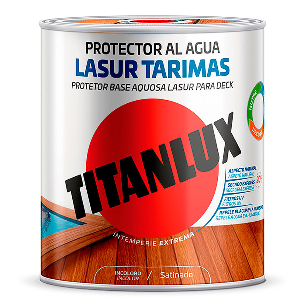 Protector al Agua Lasur Tarimas Satinado Incoloro 0