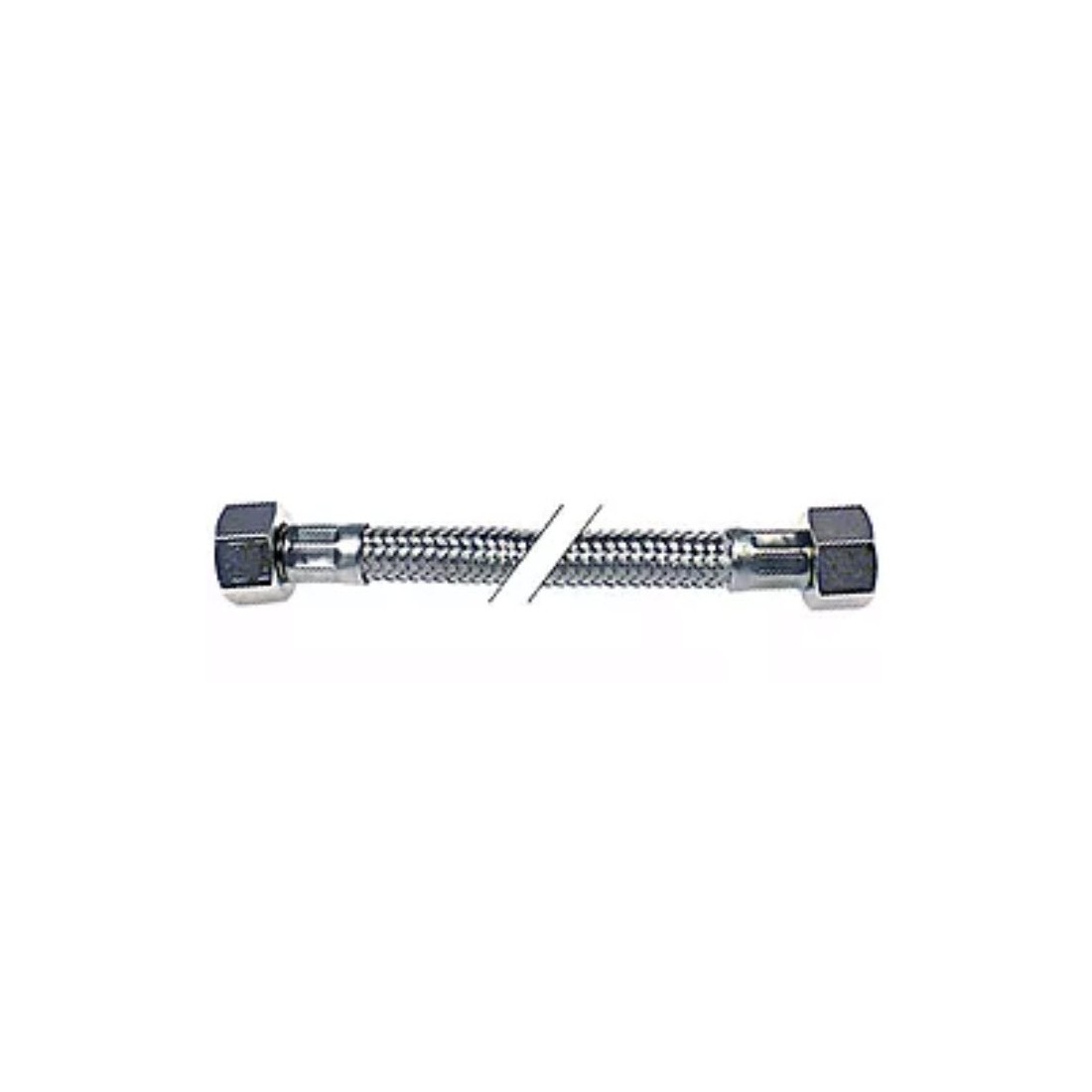 latiguillo flexible trenza inox recto-recto DN8 3/8" L 1500mm