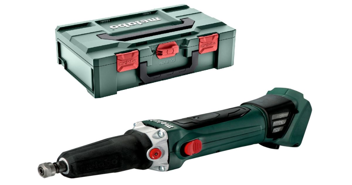 Lijadora directa a batería METABO GA 18 LTX (sin batería) en Metabox 145 L 600638840