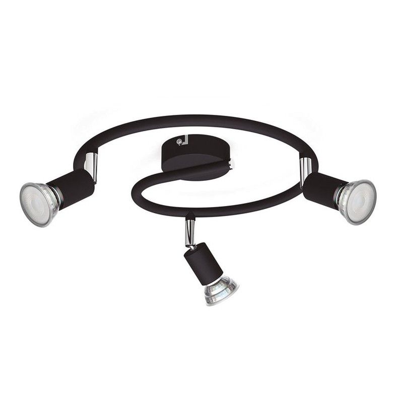 Limbali Plate/Spiral Black 3X50W 230V 837C86 Philips