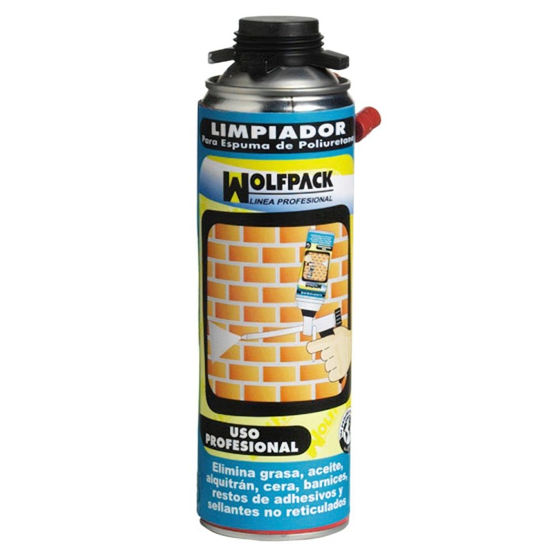 Limpiador Espuma Poliuetano Pistola WOLFPACK