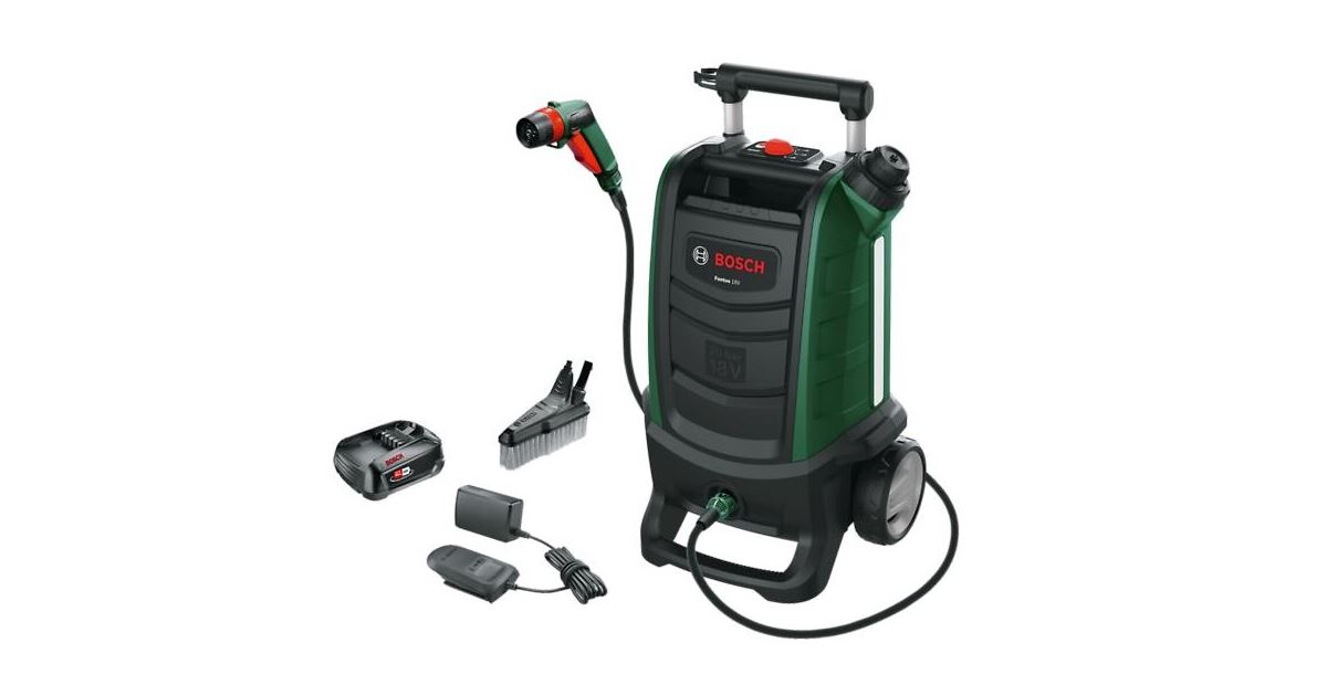 Limpiador exterior inalámbrico Bosch Fontus 18V 06008B6101