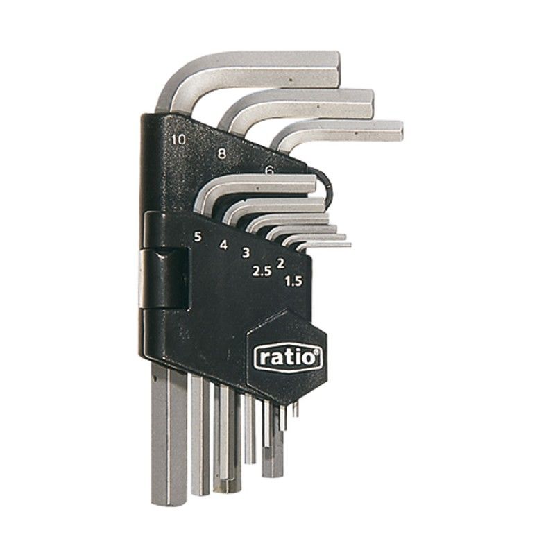 Llaves Allen Jgo.9 (1.5-10Mm)Ratio 6199H9 Ratio